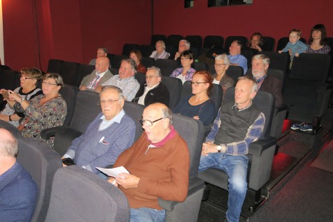 Das Publikum im Saal 1 des Thalia Cinema Das Publikum im Saal 1 des Thalia Cinema