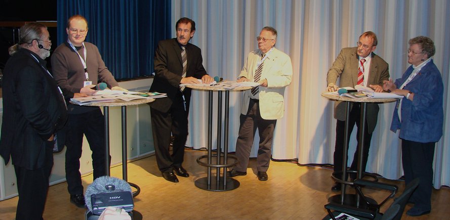 Jurybesprechung beim Reisefilm 2010 in Dortmund